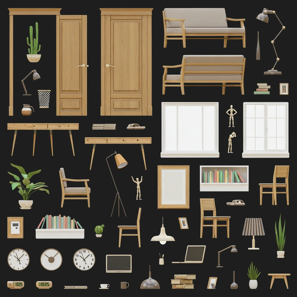 Demonstration of the Arrange Master plugin in action, filling a complex logo shape with hundreds of icons.